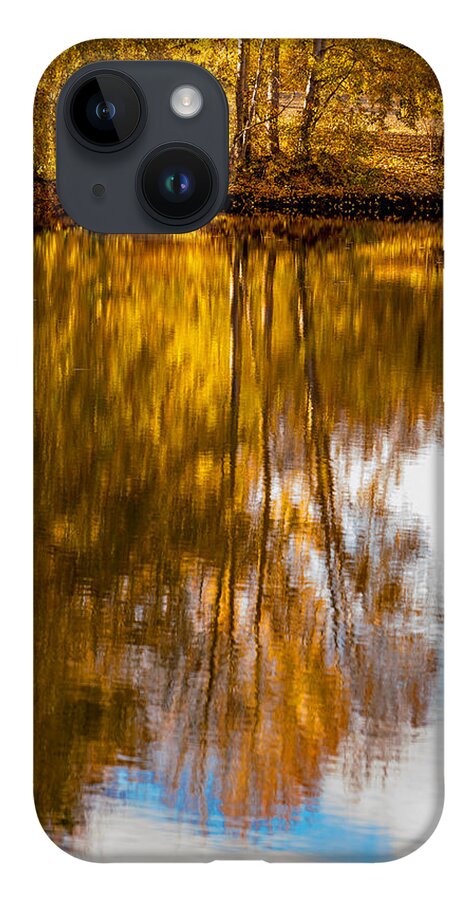 Autumn iPhone 14 Case featuring the photograph Reflections of Autumn by Mary Jo Allen