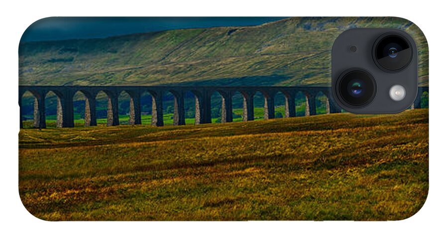 Candidate iPhone 14 Case featuring the photograph Ribblehead Viaduct by Dennis Dame