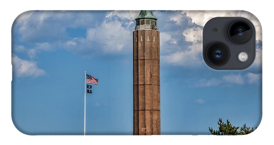 Tower iPhone 14 Case featuring the photograph Robert Moses Water Tower by Cathy Kovarik