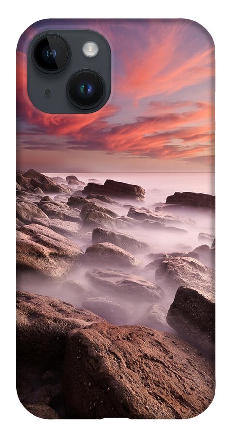 Rocks iPhone 14 Case featuring the photograph Rock caos by Jorge Maia