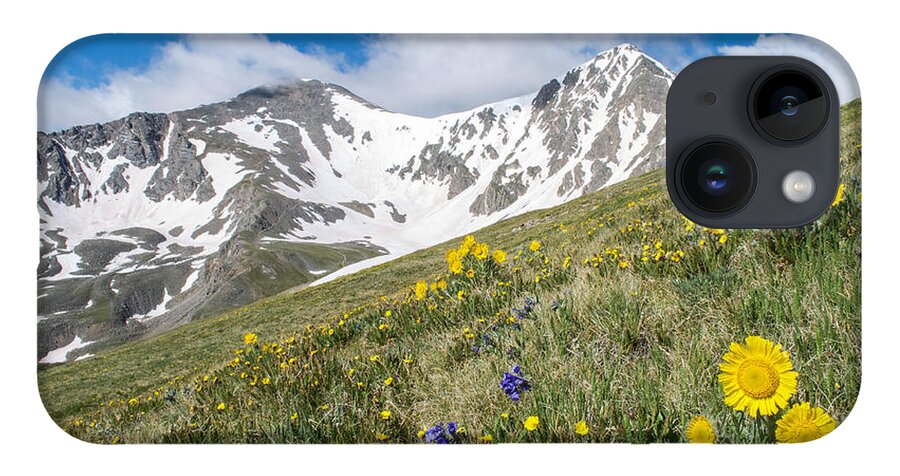 Grays iPhone 14 Case featuring the photograph Rocky Mountain Springtime by Aaron Spong