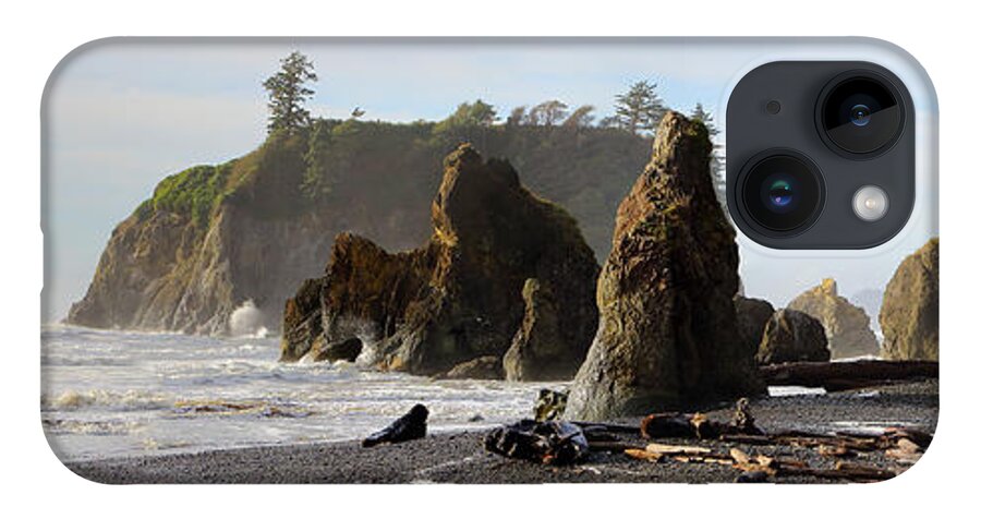 Landscape iPhone 14 Case featuring the photograph Ruby Beach by David Andersen