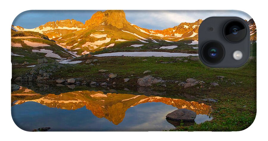 Colorado iPhone 14 Case featuring the photograph San Juan Sunrise - Colorado by Aaron Spong