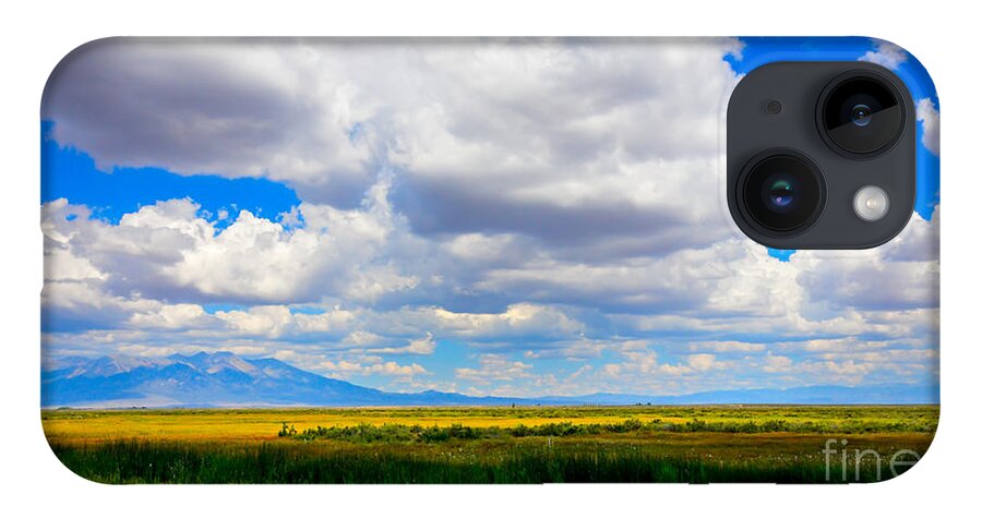 Colorado iPhone 14 Case featuring the photograph San Luis Valley of Colorado by Debra Martz