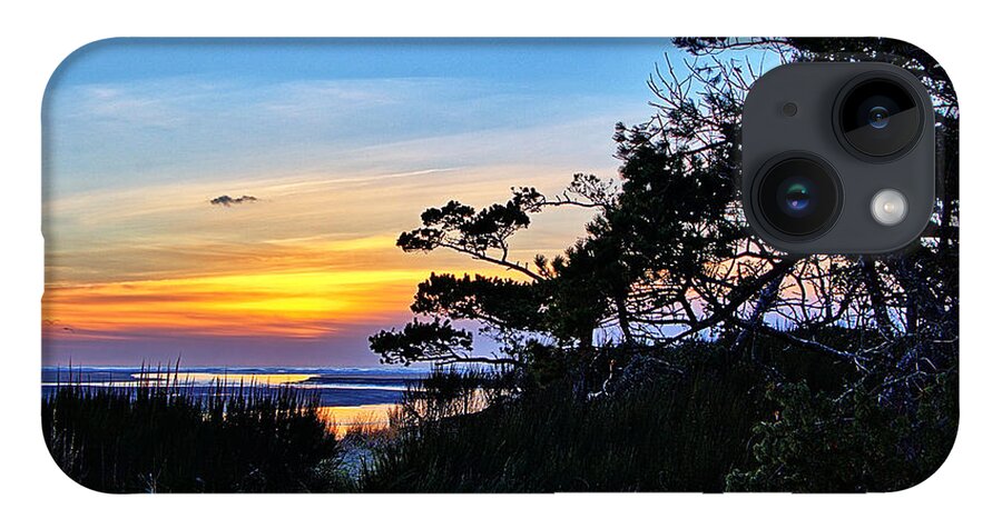 Sandlake iPhone 14 Case featuring the photograph Sand Lake Sunset by Chriss Pagani