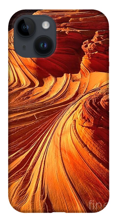 Coyote Buttes iPhone Case featuring the photograph Sandstone Silhouette by Adam Jewell