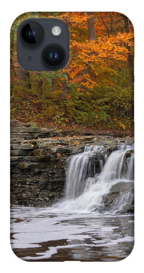 Autumn iPhone 14 Case featuring the photograph Sawmill Creek 2 by Larry Bohlin
