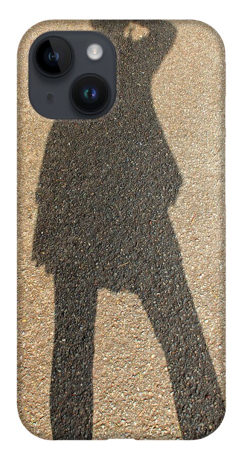 Shadow iPhone Case featuring the photograph Sellfie Shadow by E Faithe Lester
