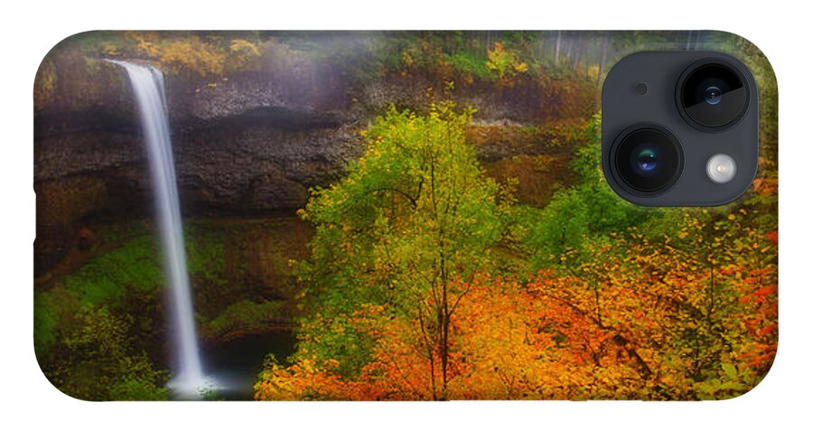 Silver Falls iPhone 14 Case featuring the photograph Silver Falls Pano by Darren White
