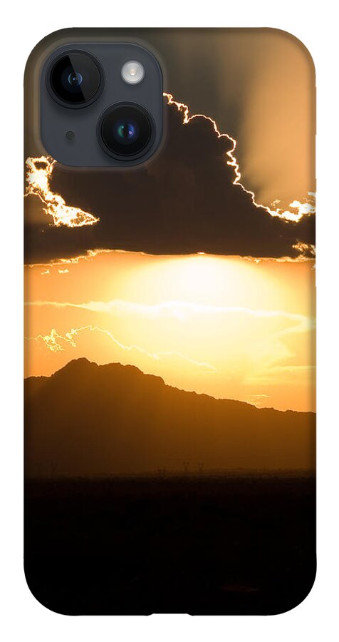 Cloud iPhone 14 Case featuring the photograph Silver Lining by Brad Brizek
