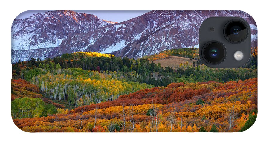 Sneffels iPhone 14 Case featuring the photograph Sneffels Sunset by Darren White