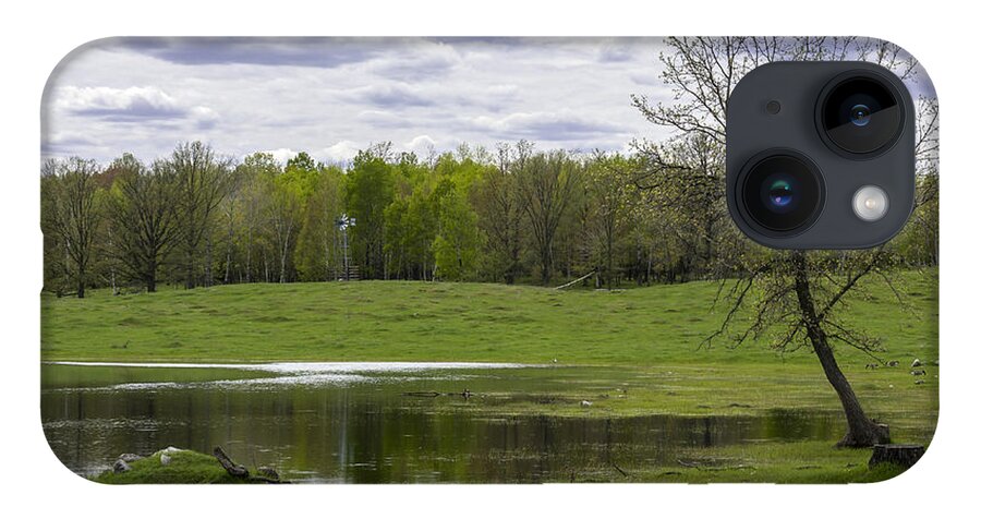 Spring Landscape iPhone 14 Case featuring the photograph Spring Time Machine by Dan Hefle