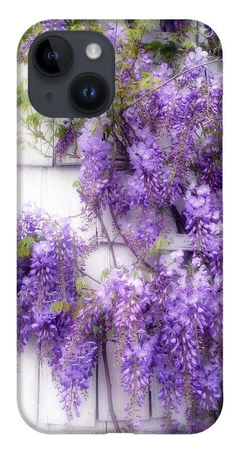 Flowers iPhone 14 Case featuring the photograph Spring Wisteria by Jessica Jenney