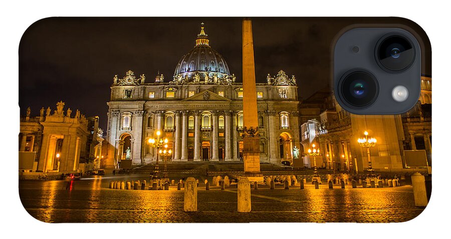 Bascilica iPhone Case featuring the photograph St Peters Bascilica by Weir Here And There