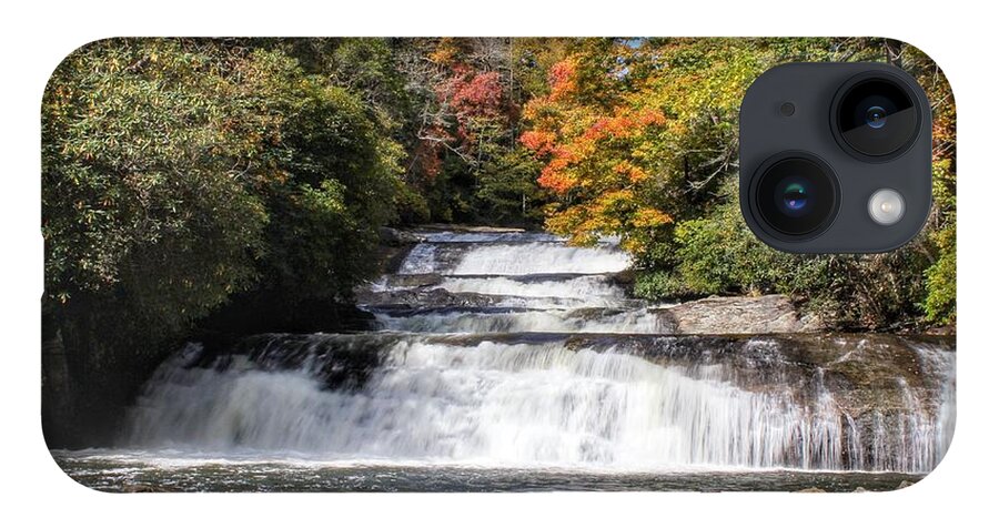 Stairway Falls iPhone 14 Case featuring the photograph Stairway Falls by Chris Berrier