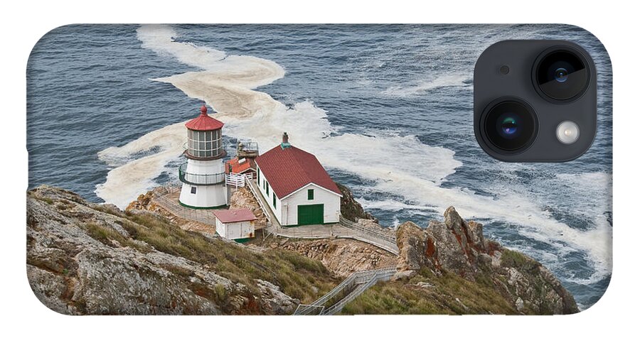 Architecture iPhone Case featuring the photograph Stairway Leading to Point Reyes Lighthouse by Jeff Goulden