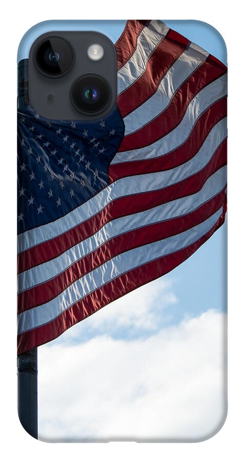Flag iPhone Case featuring the photograph Stars and Stripes by Holden The Moment