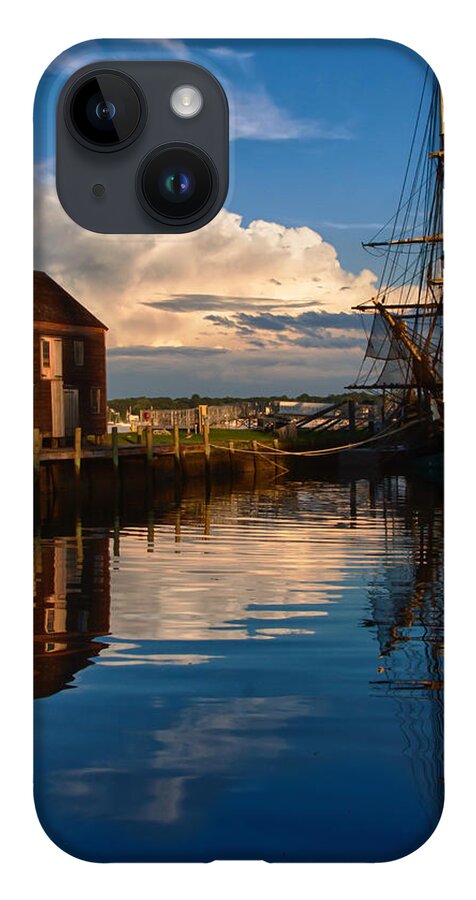 Landmark iPhone Case featuring the photograph Storm clearing Friendship by Jeff Folger