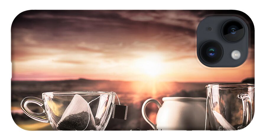 Tea iPhone Case featuring the photograph Storm in a teacup by Simon Bratt