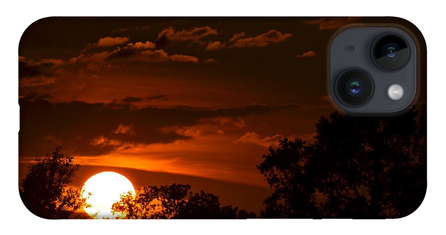Sun iPhone 14 Case featuring the photograph Sun cradle... by Dan Hefle