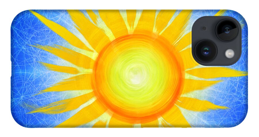 Sun Flower iPhone 14 Case featuring the photograph Sun Flower by Tim Gainey