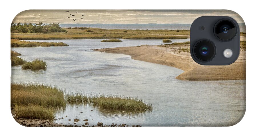 Inlet iPhone 14 Case featuring the photograph Sunken Meadow by Cathy Kovarik