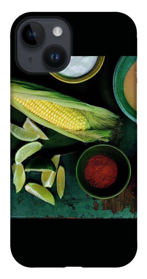 Sweetcorn And Limes iPhone 14 Case