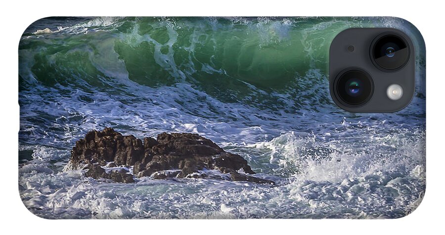 Ferrol iPhone 14 Case featuring the photograph Swells in Doninos Beach Galicia Spain by Pablo Avanzini