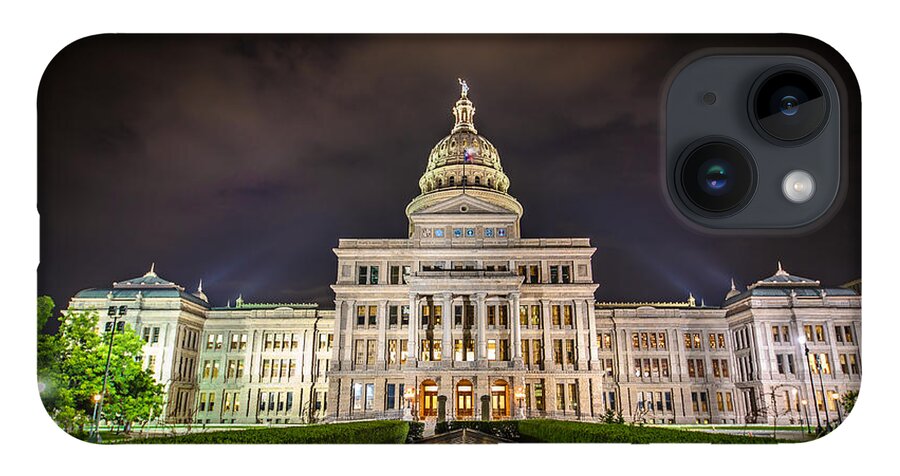 Capitol iPhone 14 Case featuring the photograph Texas Capitol Building by David Morefield