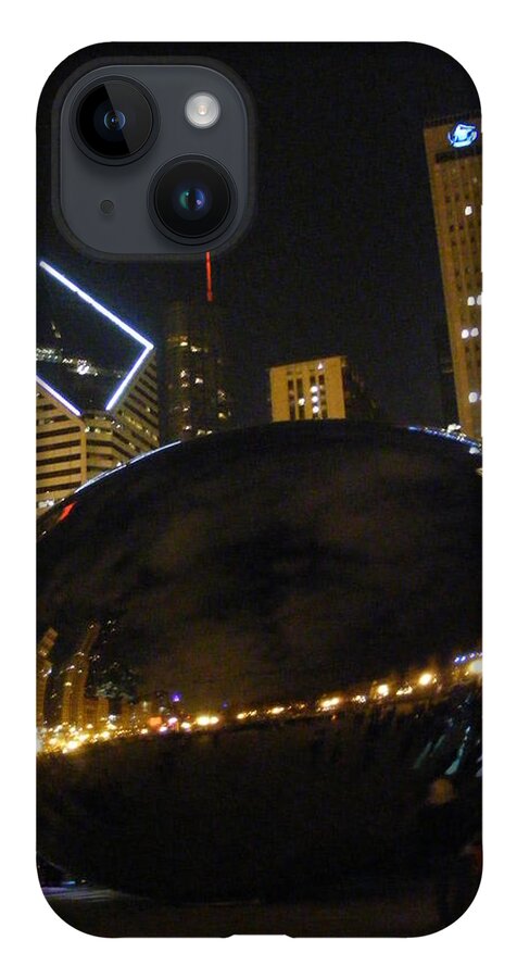 Night iPhone Case featuring the photograph The Bean by Michelle Hoffmann