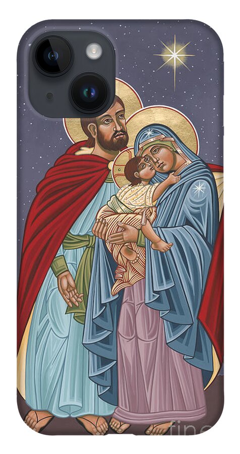 Bethlehem iPhone Case featuring the painting The Holy Family for the Holy Family Hospital of Bethlehem by William Hart McNichols
