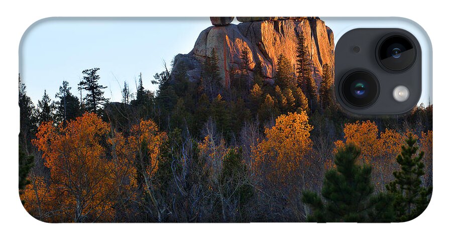 Autumn Colors iPhone 14 Case featuring the photograph The Red Head by Jim Garrison