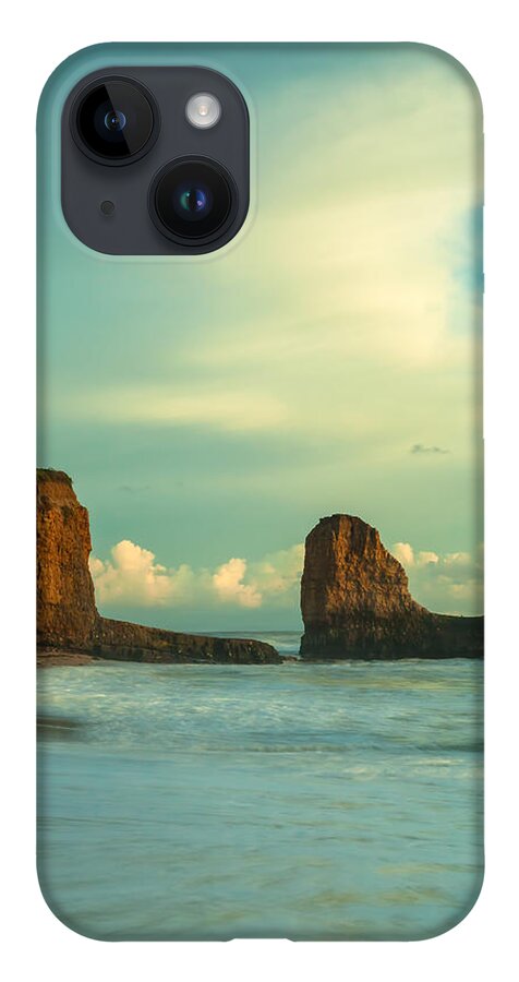 Landscape iPhone 14 Case featuring the photograph The Towers by Jonathan Nguyen