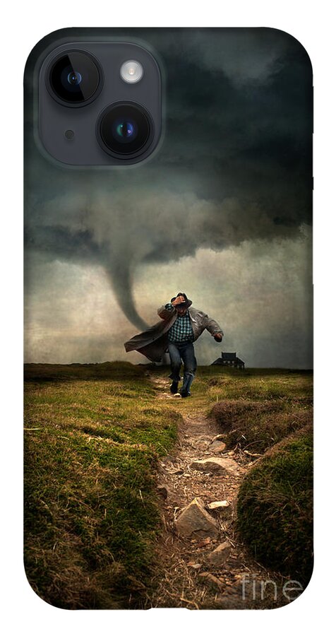 Tornado iPhone 14 Case featuring the photograph Tornado by Jaroslaw Blaminsky