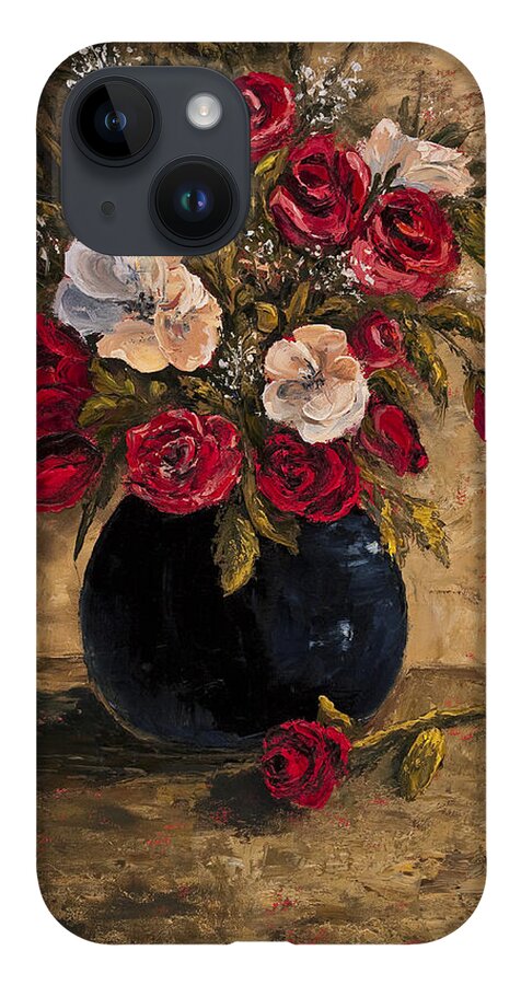 Still Life iPhone 14 Case featuring the painting Touch Of Elegance by Darice Machel McGuire