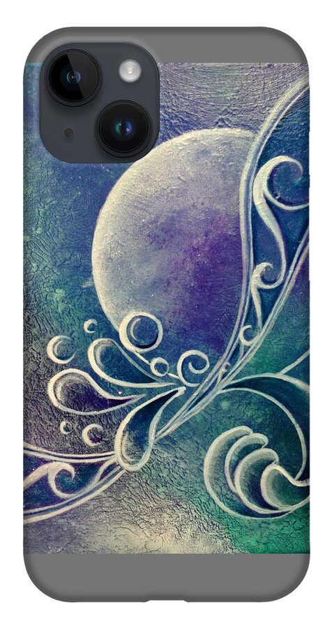 Art iPhone 14 Case featuring the painting Trinity by Reina Cottier