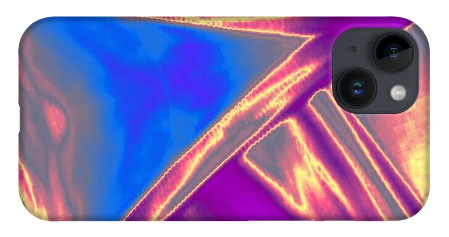 Trinity iPhone 14 Case featuring the digital art Trinity Sky by Mary Russell