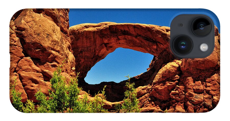 Arch iPhone Case featuring the photograph Turret Arch - Arches National Park - Utah by Bruce Friedman