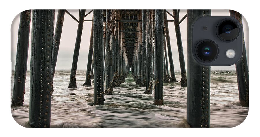 Under The Pier iPhone Case featuring the photograph Under The Pier by Eddie Yerkish