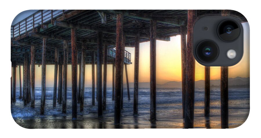 Pier iPhone 14 Case featuring the photograph Under the Pier by Mathias 