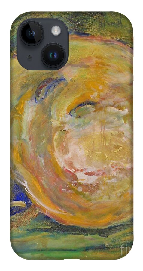 Abstract Art iPhone Case featuring the painting Untitled VII by Fereshteh Stoecklein