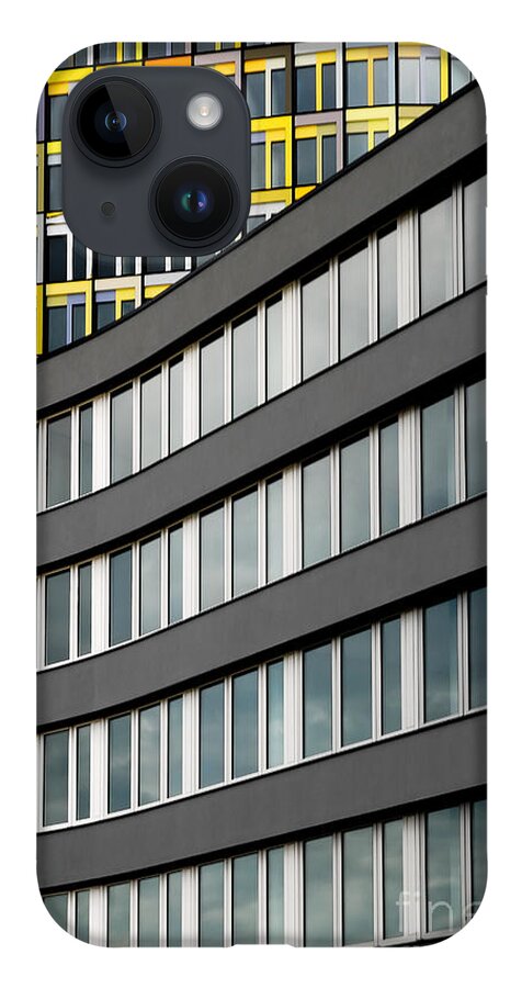 Adac iPhone 14 Case featuring the photograph Urban Rectangles by Hannes Cmarits