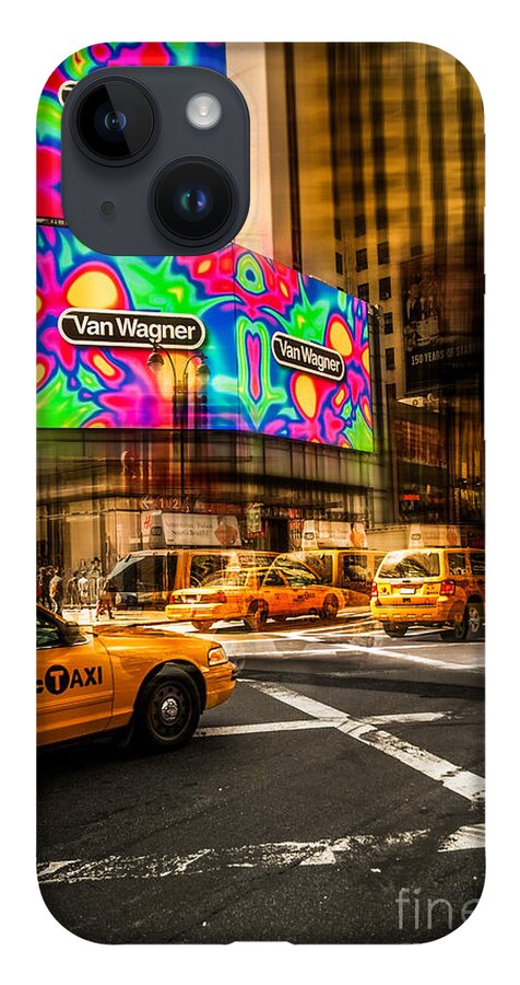 Nyc iPhone 14 Case featuring the photograph Van Wagner by Hannes Cmarits