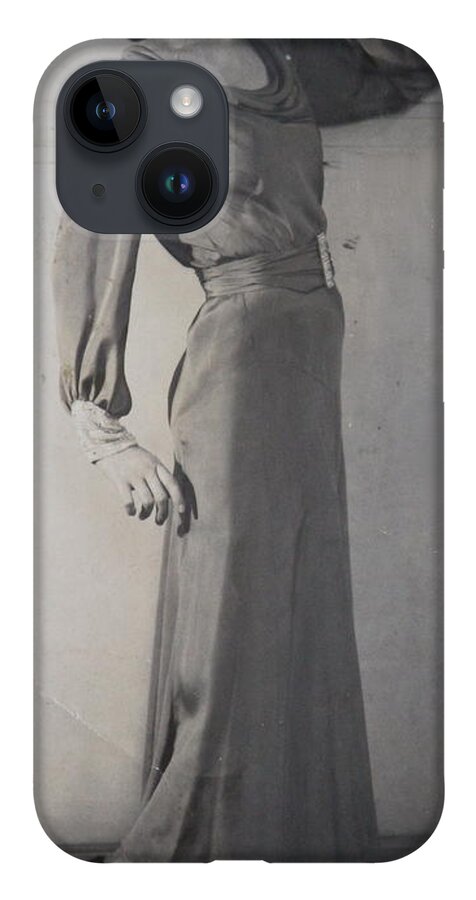 Artist iPhone 14 Case featuring the photograph Velma Zerline Russell by Mary Russell