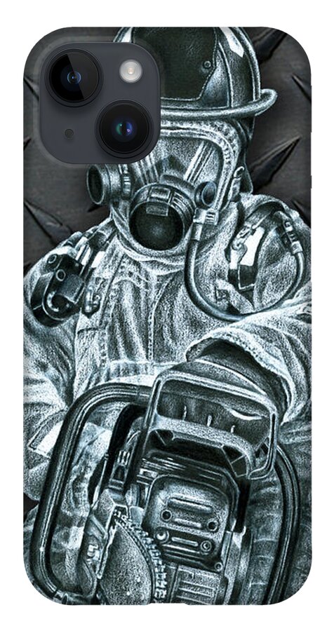 Firefighting iPhone 14 Case featuring the digital art Vent by Jodi Monroe