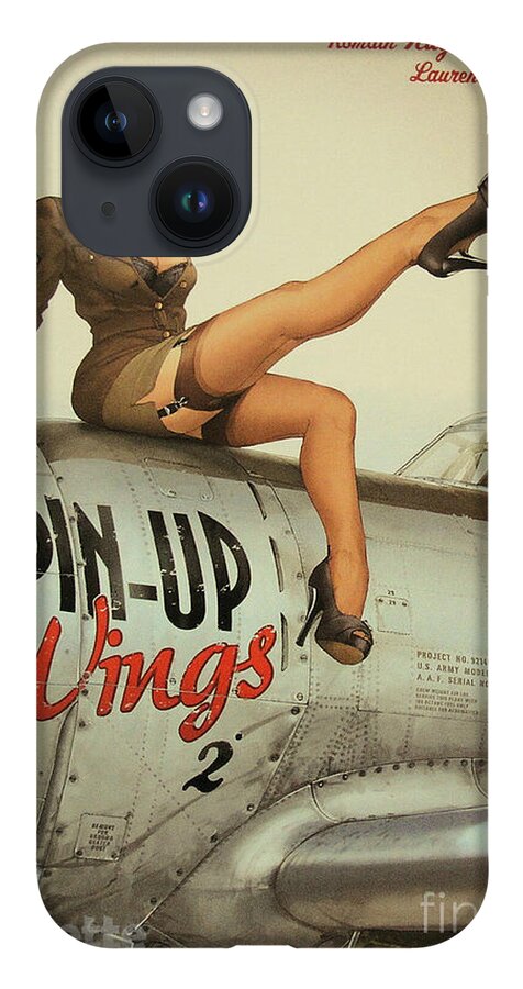 Vintage iPhone Case featuring the photograph Vintage 1940's Pin Up Girl by Action