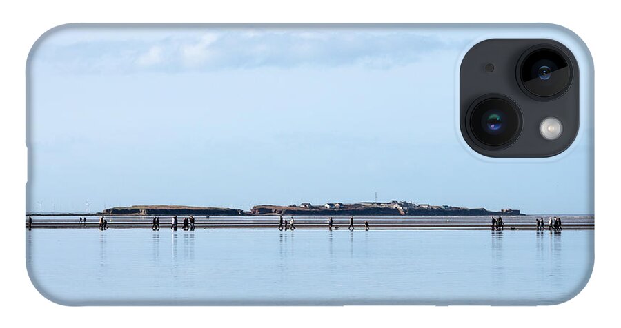 Seascape iPhone 14 Case featuring the photograph Walking on Water by Spikey Mouse Photography
