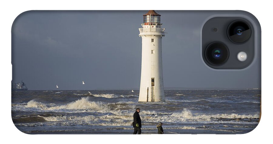 Weather iPhone Case featuring the photograph Walking the Dog by Spikey Mouse Photography