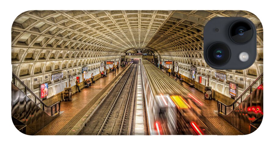 Clarence Holmes iPhone 14 Case featuring the photograph Washington DC Metro Station XI by Clarence Holmes