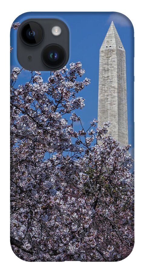 Washington iPhone 14 Case featuring the photograph Washington Monument by Susan Candelario